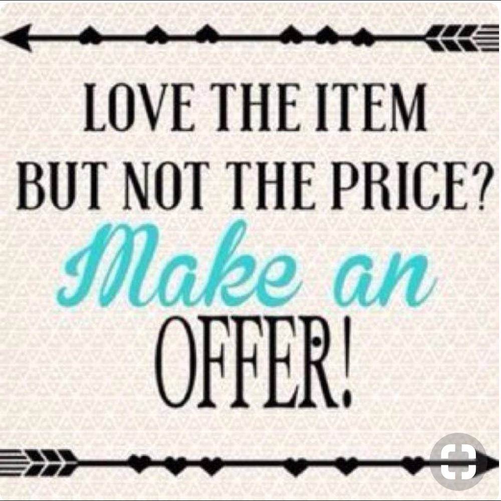 REASONABLE OFFERS WELCOME 💕